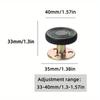 Verstellbares 33-40mm Bettgestell mit Gewinde Anti-Wackel-Werkzeug Bett Kopfteil Stopper Befestiger