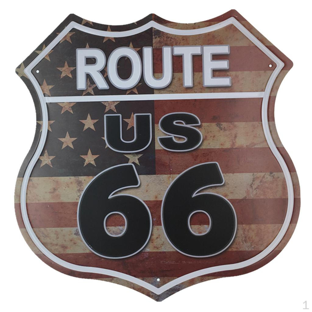 

Embossed Metal Tin Sign Garage Motel Pub Bar Decor #3