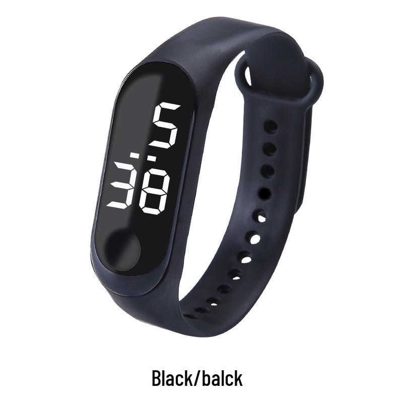 Waterproof LED Touch Control Casual Sports Watch for Students and Couples