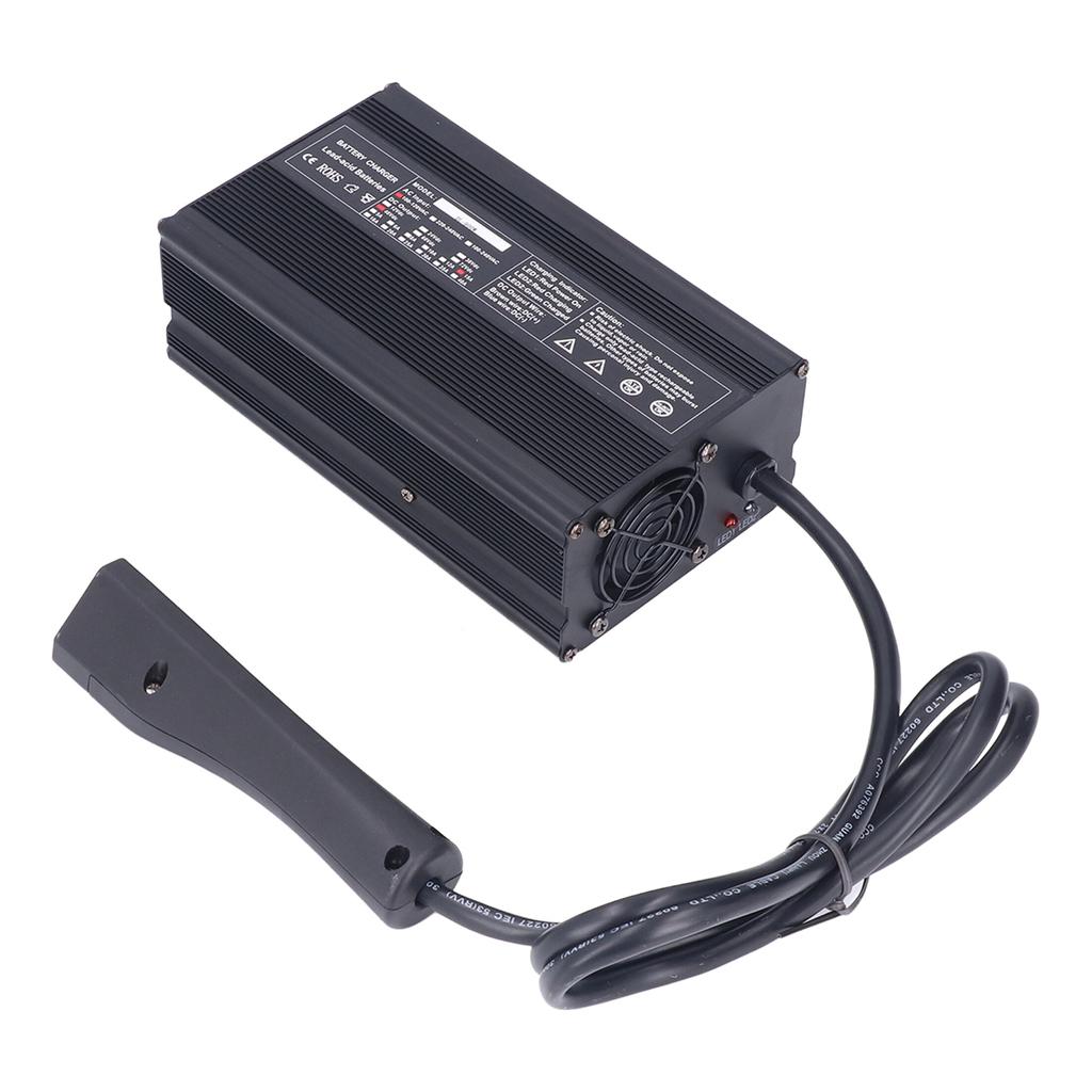 Club Car Battery Charger 48V 15A 900W Good Heat Dissipation Replacement for EZGO RXV TXT