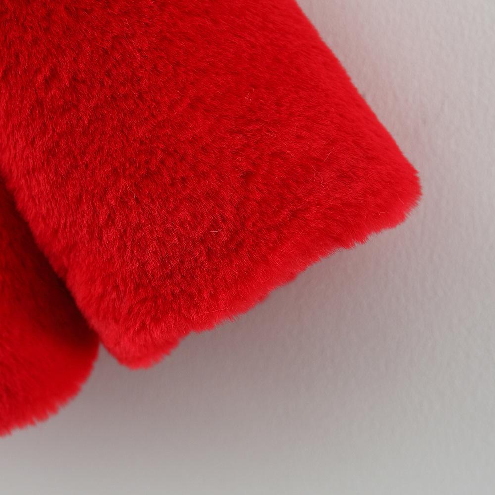 Girls' Thickened Cotton-Padded Faux Leather Jacket - Autumn/Winter Outerwear for Toddlers and Children