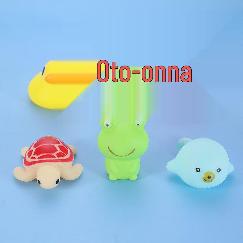 Creative Baby Bath Squeeze Toys - Educational, Sounding, Decompression Fun