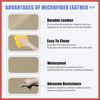 ACROPIX Car Center Console Lid Armrest Seat Box Cover Protector Replacement Microfiber Leather for Toyota Camry 2007-2011 Beige Car Parts