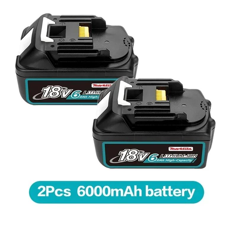 BL1860 pour batterie Makita 18 V Batterie rechargeable 18650 Cellule lithium-ion adaptée à l'outil électrique Makita BL1860 BL1830 LXT400