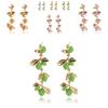 Summer Fashion European Style Alloy Fruit Earrings For Women Birthday Gift