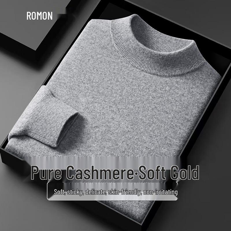 Men's Premium Pure Cashmere Pullover Sweater