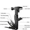 Multifunktionaler Outdoor-Klauenhammer Fahrzeugsicherheit Faltbarer Glasbruch-Rettungshammer Camping Gurtschneider Handwerkzeug