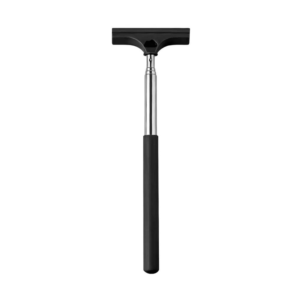 Retractable Car Rearview Mirror Wiper Cleaning Brush Tool, Extendable Long Handle for Windshield Side Window Sunroof Auto Accessories