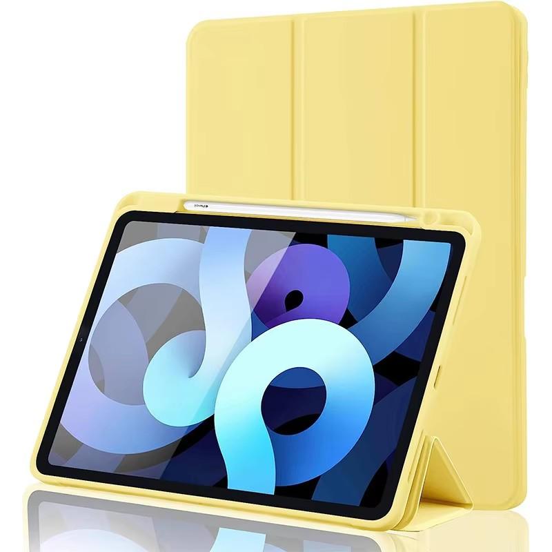 For ipad Keyboard CaseSilicone Case Pencil Holder with Charging Function Leather Material Compatible for iPad Mini 6 Pro Model