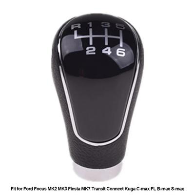 Tappo Superiore Emblema Pomello Cambio Auto 5/6 Marce per Ford Focus MK2 MK3 Fiesta MK7 Transit Connect Kuga C-max FL B-max S-max