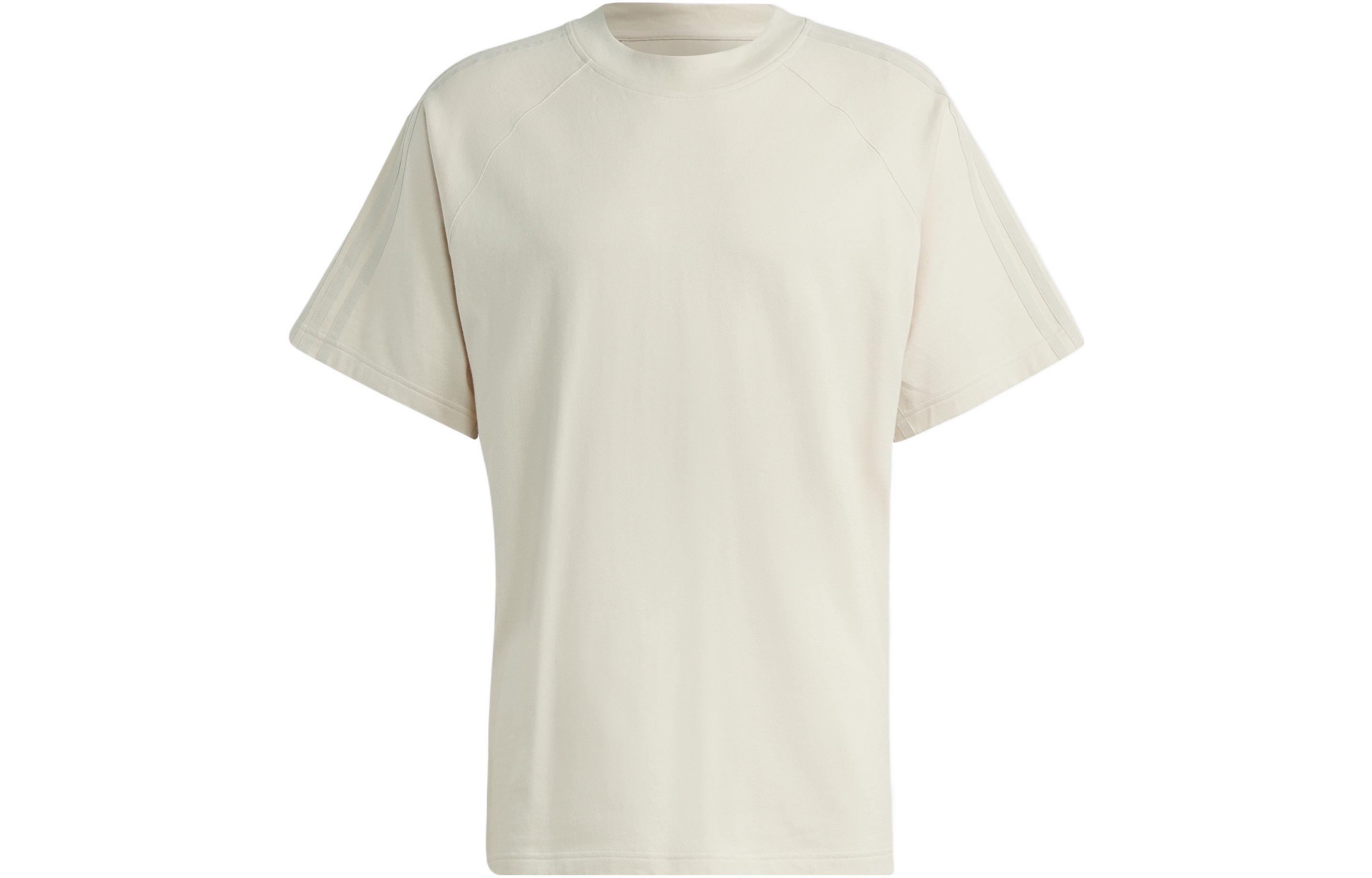 Adidas Originals Blue Version Collection T Shirts Men s Bauxite Brown Crew Neck Moderate Straight Fit IA2446 S