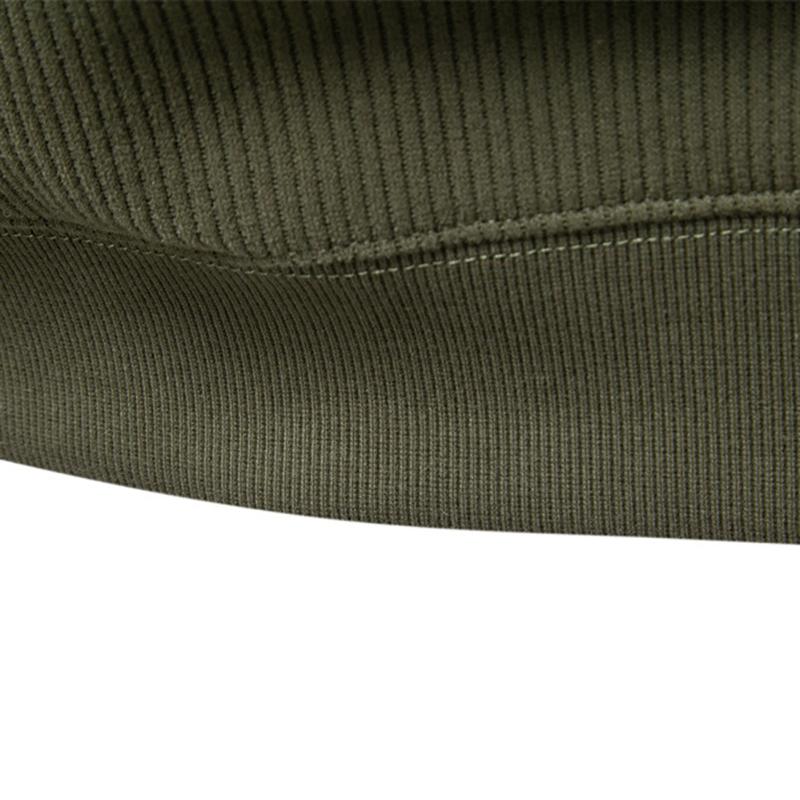 Callaway 2025 New Autumn/Winter Embroidery Half Zipper Hoodie Stand Up Collar Trendy Versatile Plush Men's Hoodie