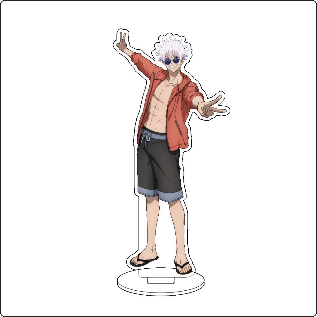 16CM Anime Cosplay Acrylic Stand Ornaments Gojo Satoru Geto Suguru Okkotsu Yuta Figure Stand Halloween Gifts