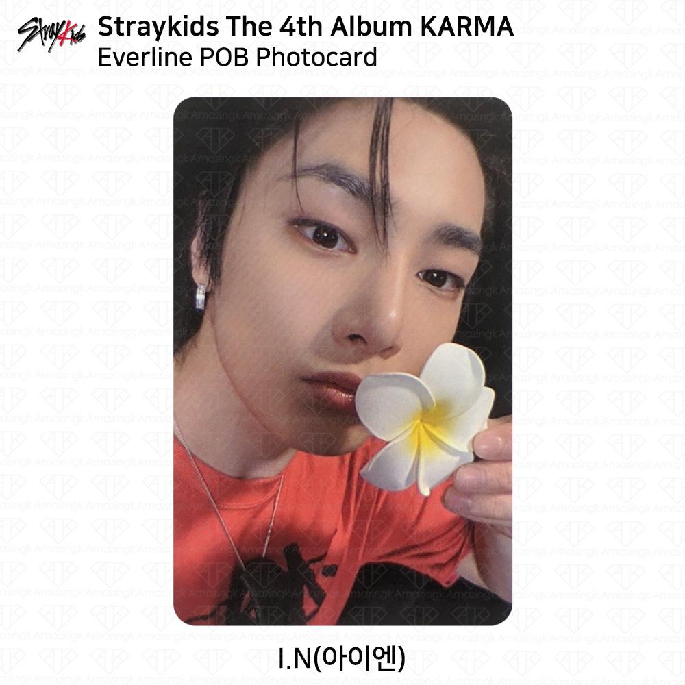 Stray Kids Das 4. Album Karma Everline POB Fotokarte KPOP K-POP SKZ