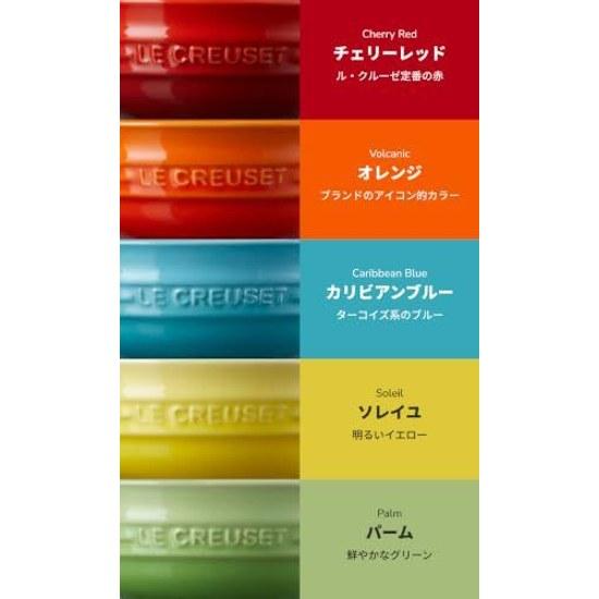 Le Creuset Round Plate LC 23 cm Rainbow Heat-resistant Cold-resistant Microwave Oven Compatible Set 5 Dish Pasta Curry