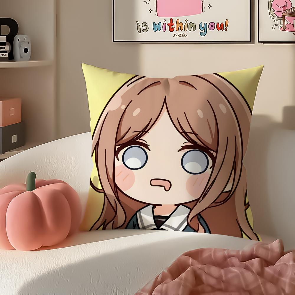 Anime Cartoon BanG Dream Its MyGOCute Cushion Cover Pillowcase Short Plush Invisible zipper Room Sofa Cushion Cover