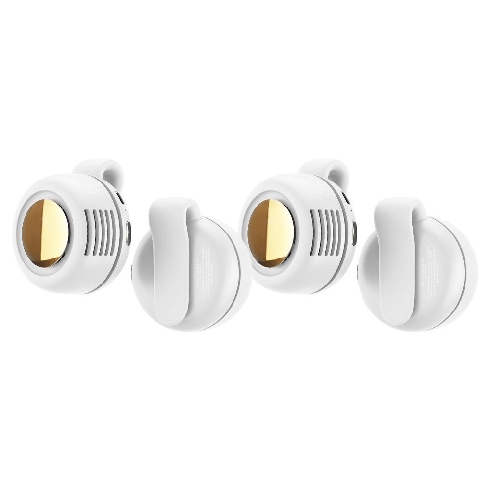 Mini Clip Waist Fan 900mAh Rechargeable Battery Electric Fan Outdoor Camping Personal Body Fan Summer Cooling Air Circulators