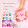 Moisturize Skin Fragrant Bath Balls Set Handmade Natural Bath Balls Men Women Soothing Exfoliate Floating Bubble Self Care Gifts