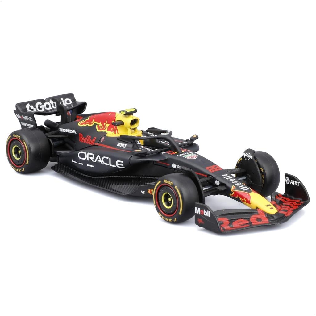 Bburago 2025 Model F1 Oracle Red Bull Racing RB21 Yuki Tsunoda Race Sports Car Miniature Diecast Car Finished Product 1/43 #22 / 18-38233 (#22)