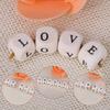 Maple   Bds 100Pcs,   Jewelry Making Letter Spacer With Hole, Random English Letters, Lightweight, Small Sized, sy to Carry, Large Quantity, For