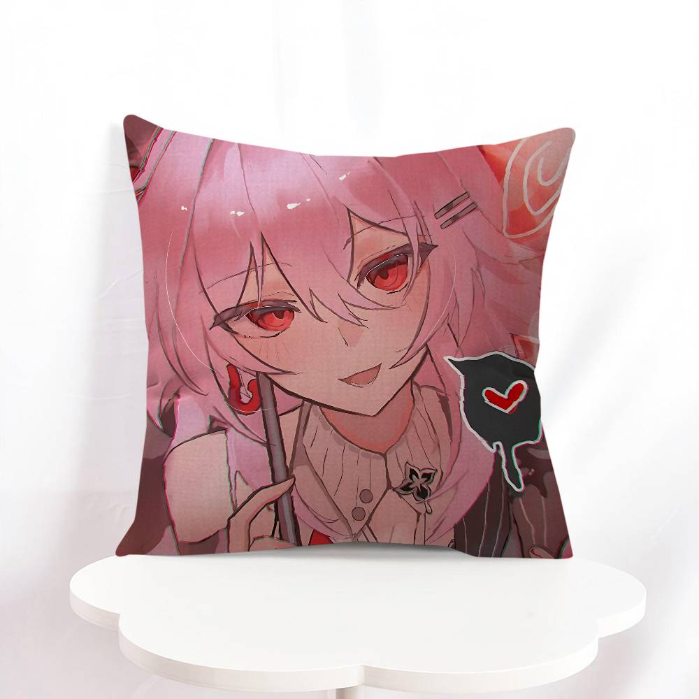 Evernight Pillow Covers Cartoon Sofa Decorative Home Double-sided Printing Short Plush Cute Cushion Cover