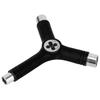 2 Stück Stahl Skate Wrench Fünf Funktionen Longboard Wrench Langlebiger Skateboard Wrench Für Longboard