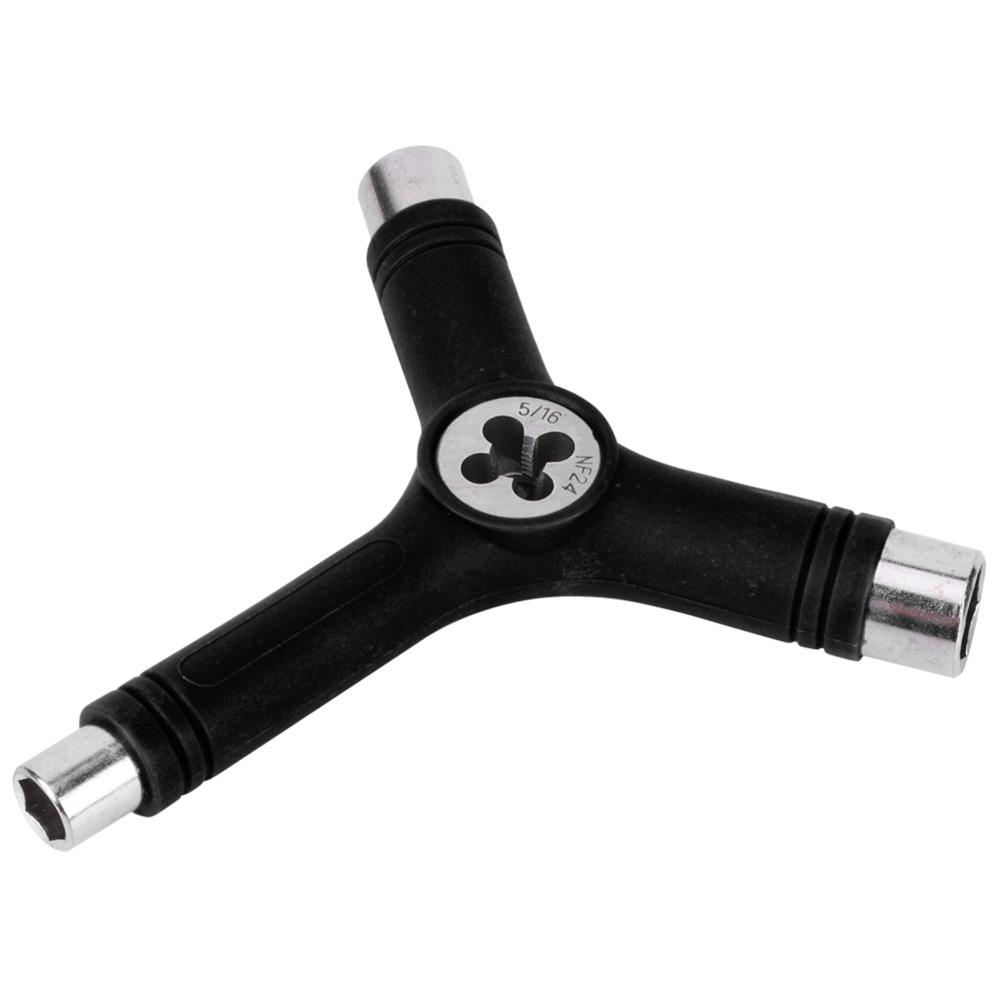 2 Stück Stahl Skate Wrench Fünf Funktionen Longboard Wrench Langlebiger Skateboard Wrench Für Longboard