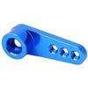Aluminum Alloy 25T Steering Servo Horn Arm Suitable for RC 1:8:10 Model Car (Blue ( 86NB))