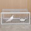 1PC Iron Trap Racing Birds Pigeon Jumping Cage Deodorant Cage Door Bailing Wire Birdcage Entrance House Bird