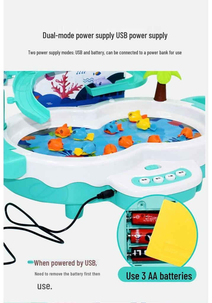 Magnetic Fishing Educational Toy for Children Ages 1-5