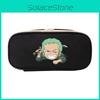 One Piece Canvas Stationery Organizer With Zipper For Teens And Adults