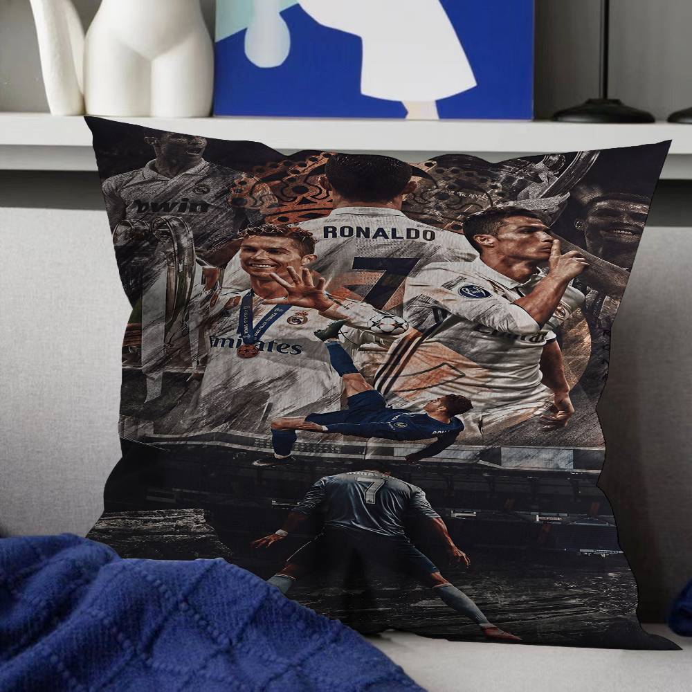 C-Cristiano R-Ronaldo CR7 Personalisierter Kissenbezug Kinderzimmer Wilde Party Deko Kissenbezug Kind Geburtstagsparty Geschenk