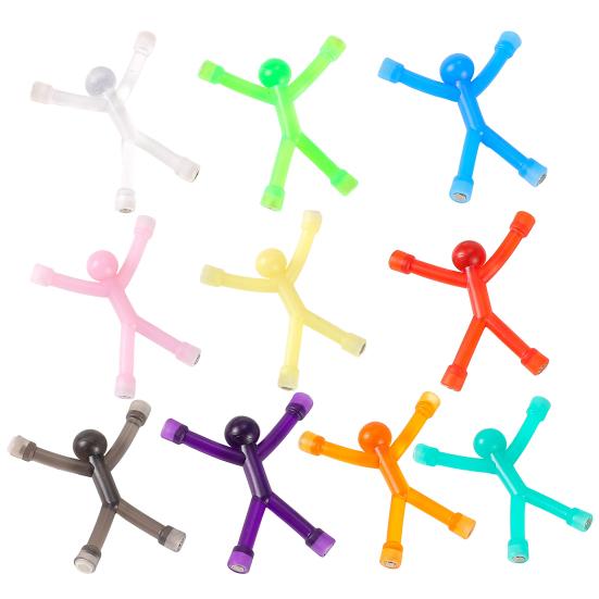 

5/10 шт. магнитная игрушка, красочные магниты на холодильник, фигурки, эластичные игрушки для снятия стресса, игрушки для детей и взрослых 10 pcs