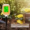 Soil PH Meter Tester Soil Tester PH Moisture Meter Temperature Sunlight Intensity Measurement Analysis Soil Acidity Test 6 In 1