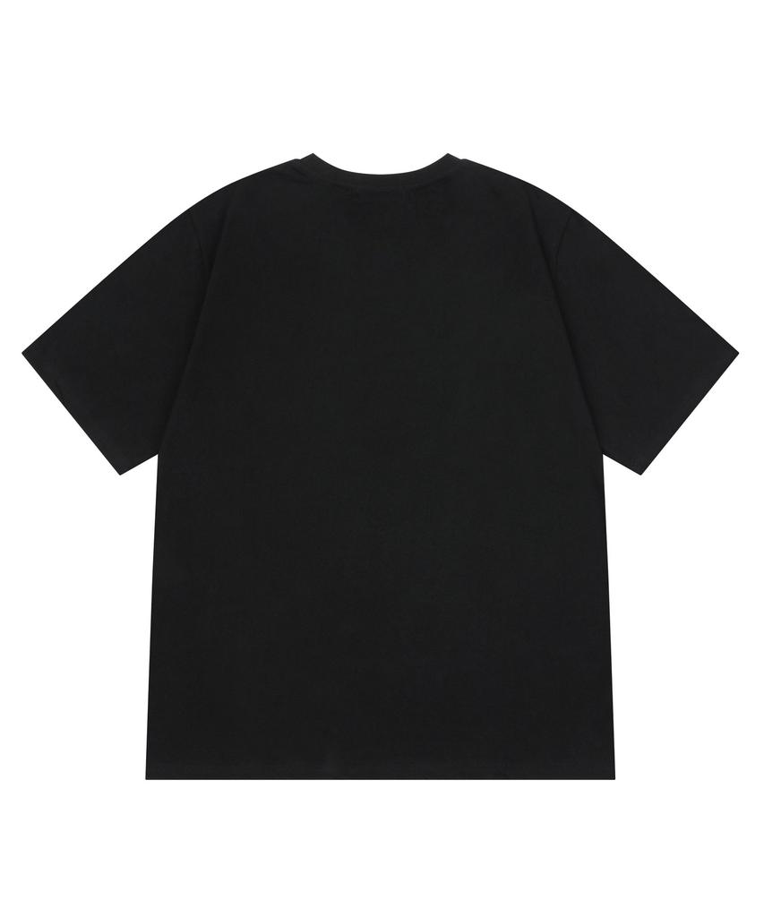 MUCENT Centery Seoul Lettering Round Neck Short Sleeve T-Shirt Unisex (2 Colors)