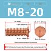 PT-M3M4M5M6M8 Copper-Plated Carbon Steel Projection Weld Studs and Screws