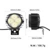 High Brightness LEDs Headlight Nighttimes Safe Cycling Scooters Front Light for Night Cycling Safety