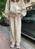 KTNCFD Tracksuit Hoodie and Long Harajuku Loose Women's Korean-Style 2-Piece Set, Pants, Sleeve, Style, Fit, Sportswear, Spring/Autumn,