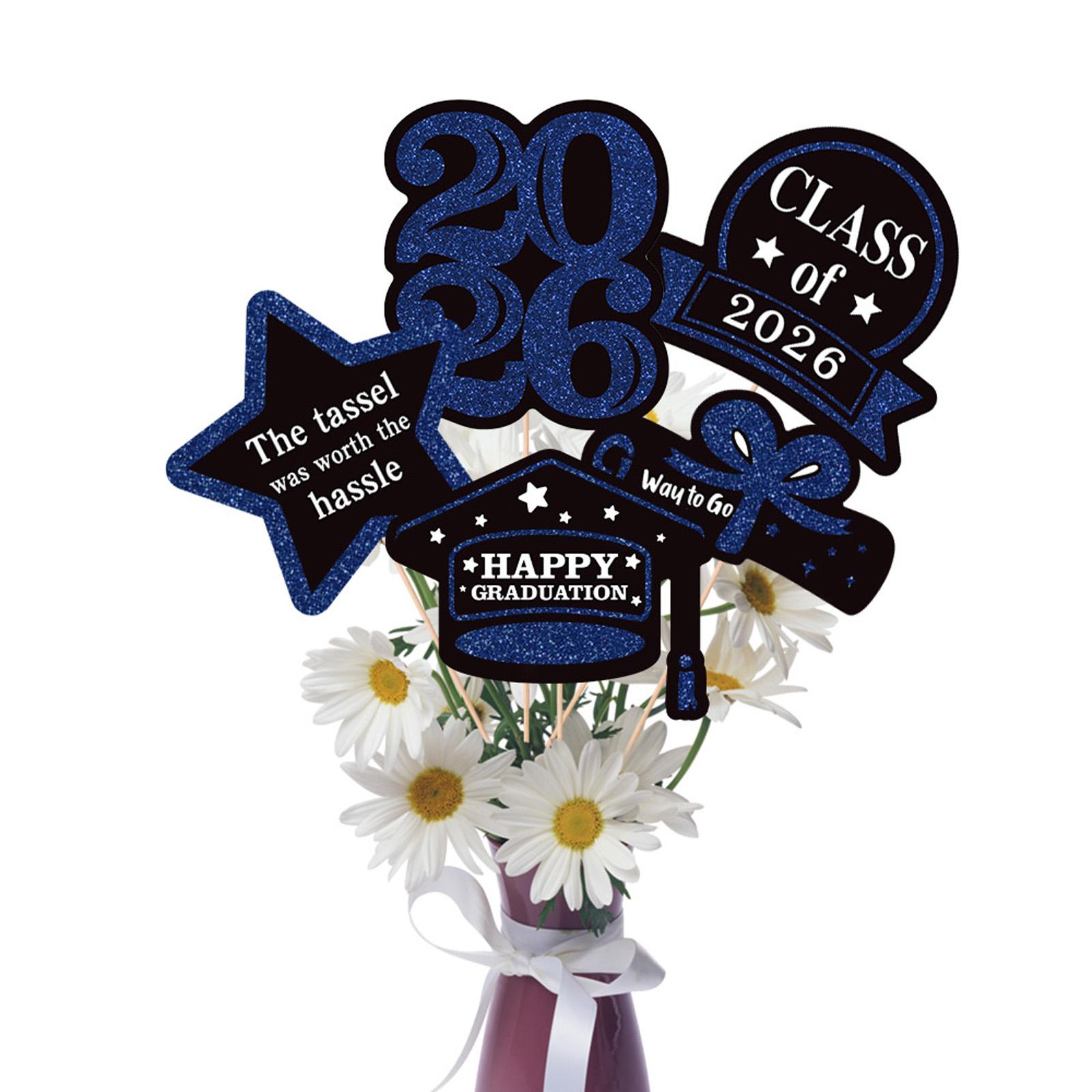 

2026 Graduation Party Decoration Vase Plugin Atmosphere Decoration One Size