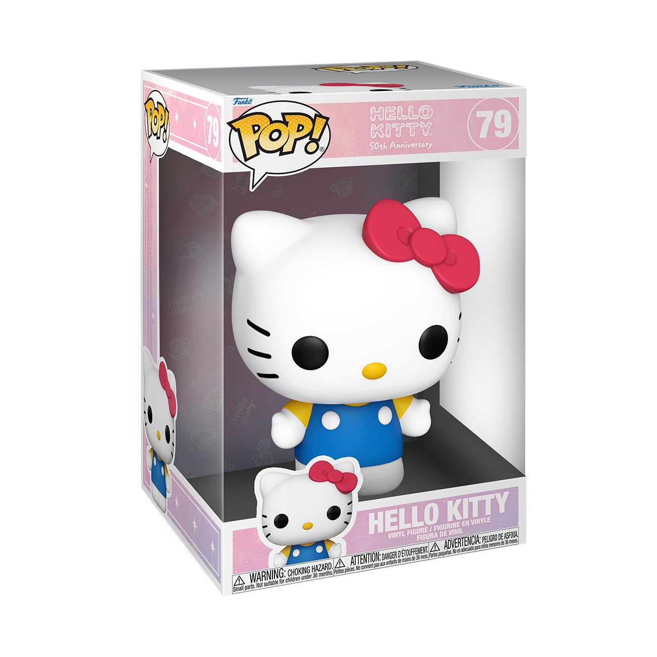 Hello Kitty Jumbo Figure Hello Kitty 50th Anniversary Funko Jumbo Sanrio Hello Kitty Funko HK50th-