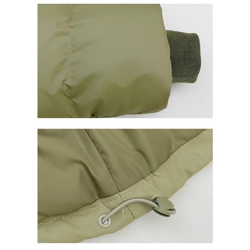 Women S Short Loose Thick Padded Cotton Jacket