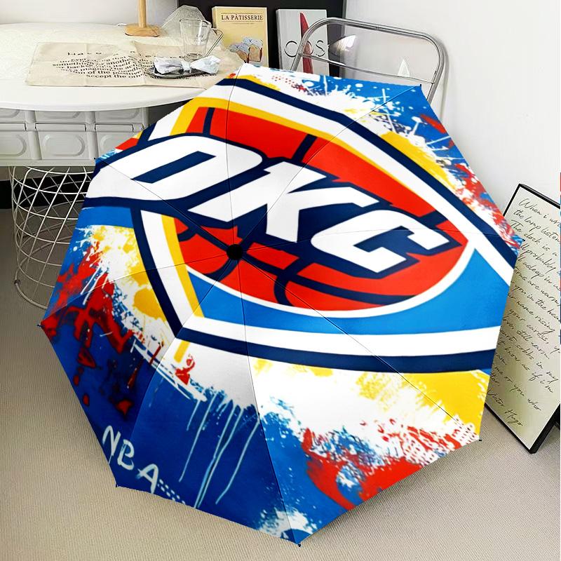 Oklahoma Sports Team Umbrella Folding umbrella, automatic umbrella 8-Frame for Travel, camping Use Gift for Halloween Christmas