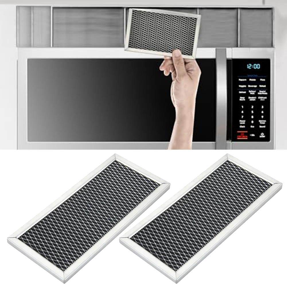 Kitchen Cooking 2PCS Filter Charcoal Vent Filter Accessory 7.68 X 4.85 Inches 19.5*12.3CM Enhanced Charcoal Layer