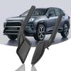 2Pcs Front Windshield Wiper Side Cowl Extension Cover Trim For 2020 2021 2022 Toyota RAV4