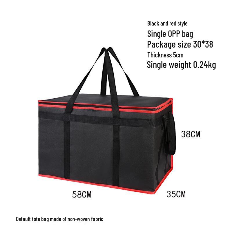 Cross-Border Insulated Box for Fresh Food Preservation with Aluminum Foil, Handheld Design