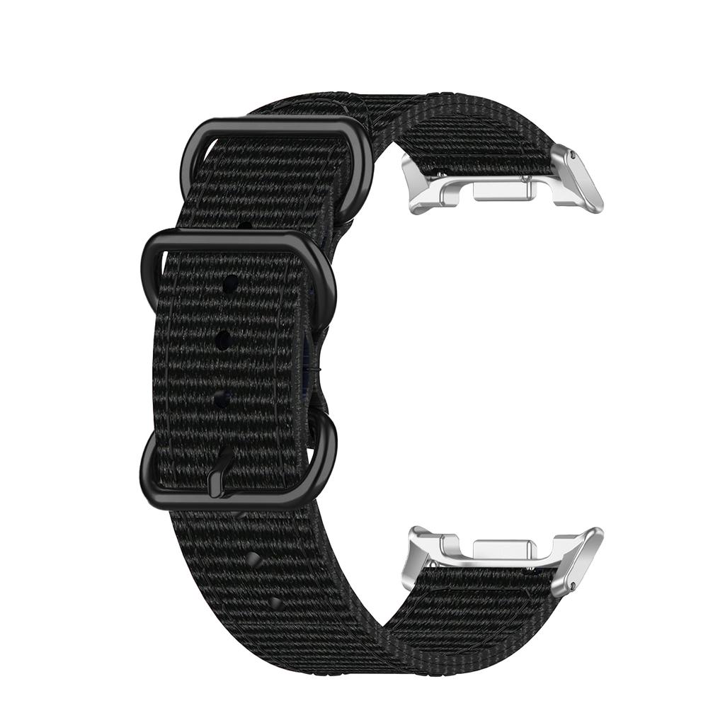 Nylon Strap for Samsung Galaxy Watch 8 40 44mm/Classic 46mm Adjustable Canva Bracelet Watchband for Galaxy Ultra2025 Accessories