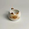Cute Ceramic Cup Creative Siamese Cat Shaped Mug Coffee Cups Office Milk Cup Household Drinking Utensil Funny Birthday Gift