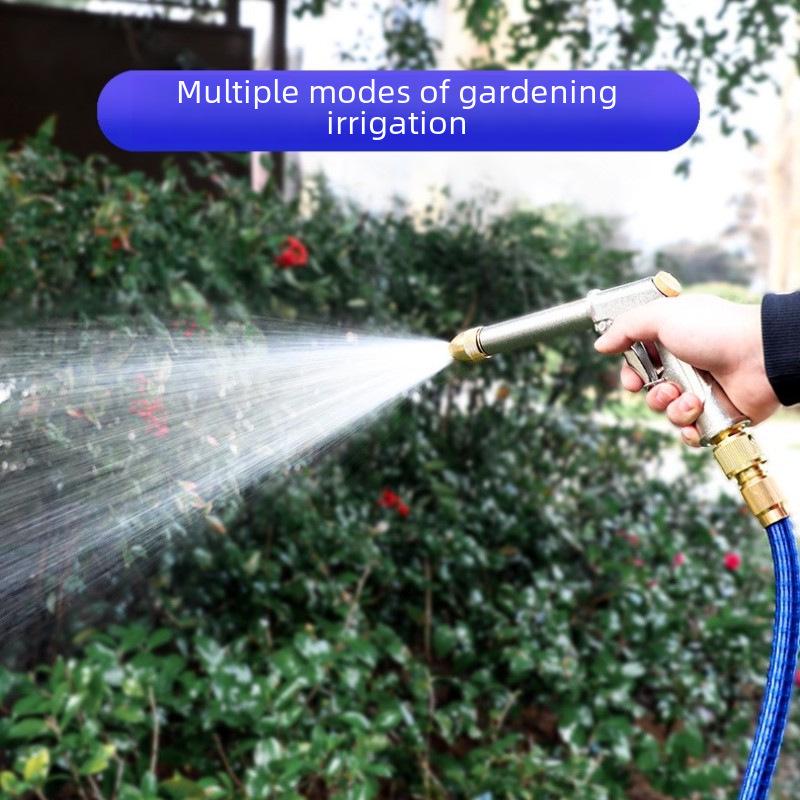 High-Pressure Metal Car Wash Water Gun and Garden Hose Nozzle