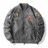 Neue Herbst- und Winter Air Force Bomberjacke Herren Bestickte Baseballuniform Frühling und Herbst Übergröße Jacke