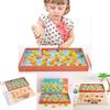 Juego de Pesca de Patos de Madera Para Niños Juguete Educativo Para Aprendizaje Temprano Y Habilidades Numéricas